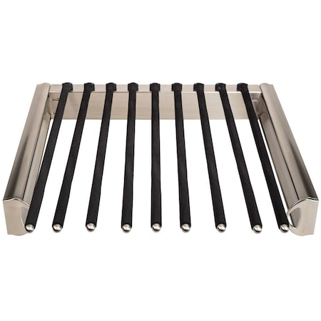 Hardware Resources Satin Nickel 18" Wide Pant Rack PPR-1814-SN